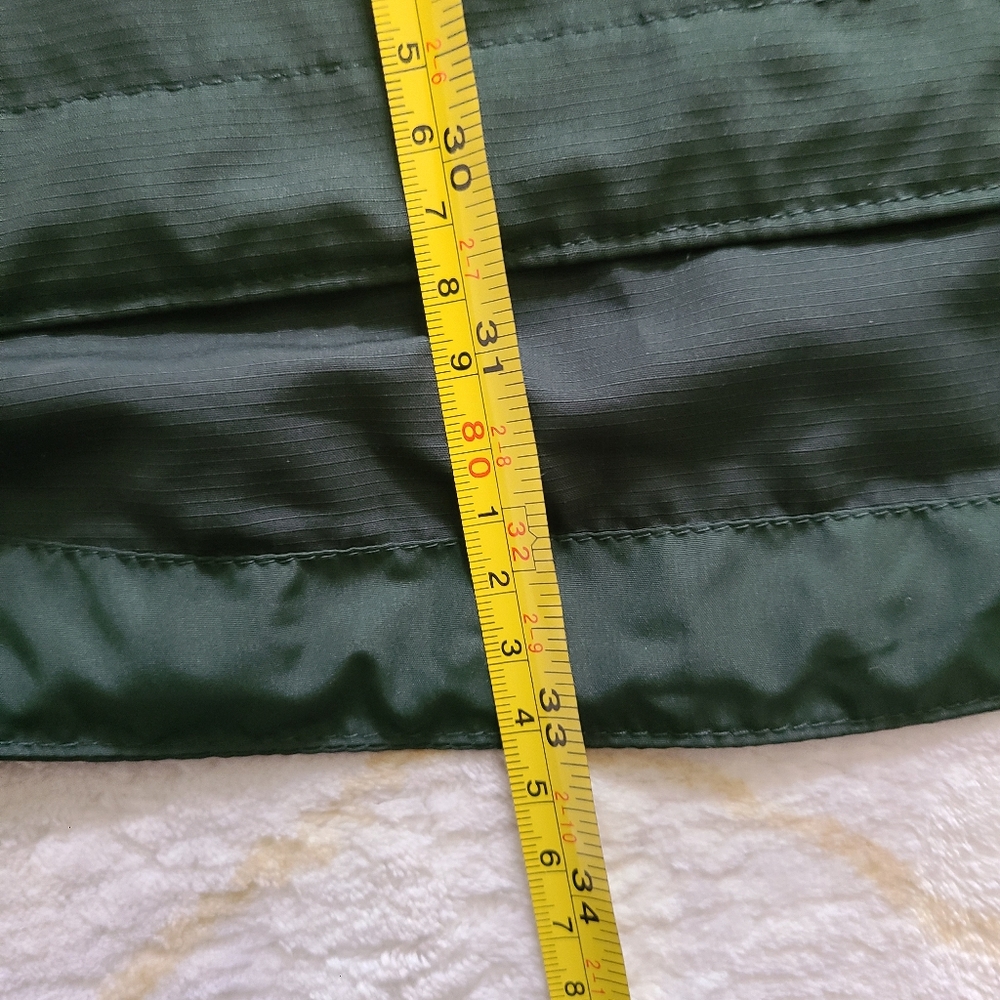 Majestic Athletic Adult Cool Base Convertible Gamer Jacket Windbreaker XL Green - Picture 10 of 12